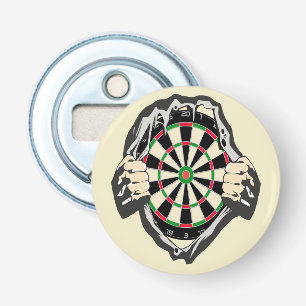 Doorbraak naar de Bullseye – Ultimate Dartboard Button Flesopener
