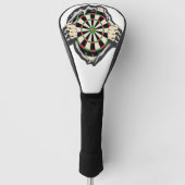 Doorbraak naar de Bullseye – Ultimate Dartboard Golfheadcover (Voorkant)