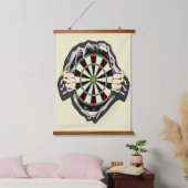 Doorbraak naar de Bullseye – Ultimate Dartboard Hangend Wandkleed (Slaapkamer)