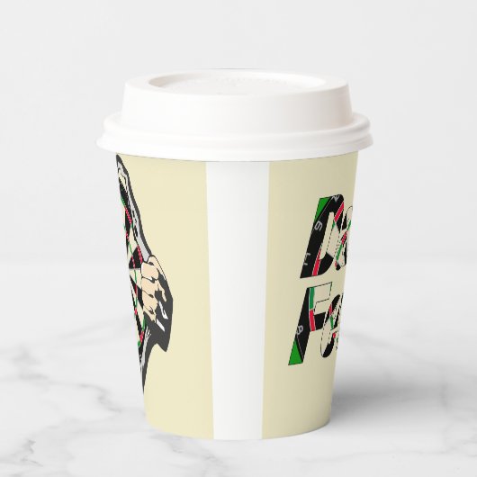 Doorbraak naar de Bullseye – Ultimate Dartboard Papieren Bekers (Links)