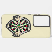 Doorbraak naar de Bullseye – Ultimate Dartboard Samsung Galaxy Hoesje (Linkerkant)
