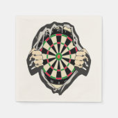 Doorbraak naar de Bullseye – Ultimate Dartboard Servet (Voorkant)