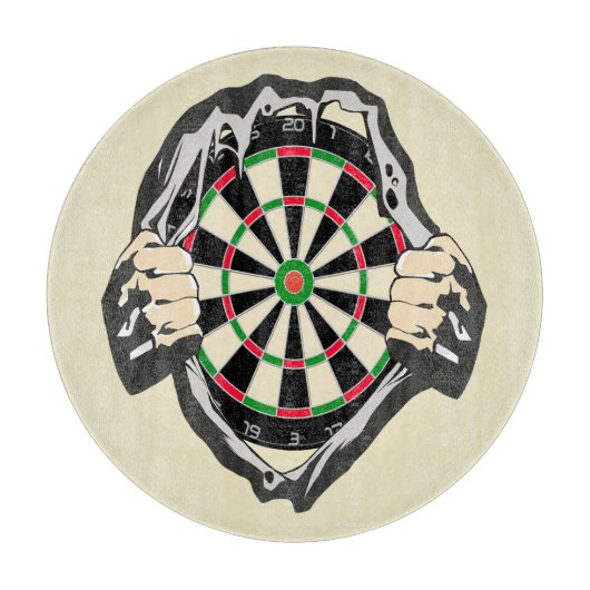 Doorbraak naar de Bullseye – Ultimate Dartboard Snijplank (Voorkant)