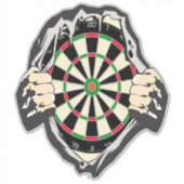 Doorbraak naar de Bullseye – Ultimate Dartboard Sticker (Voorkant)