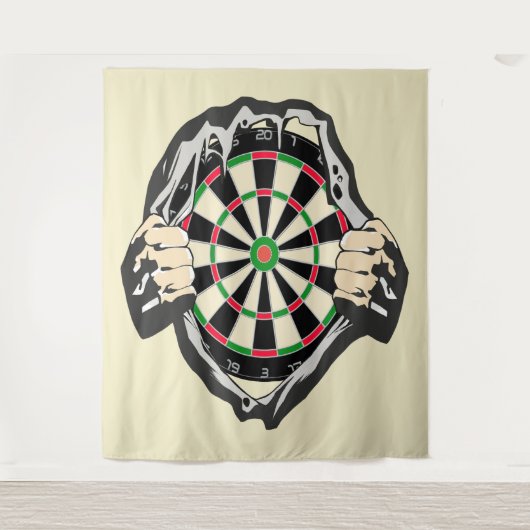 Doorbraak naar de Bullseye – Ultimate Dartboard Wandkleed (Voorkant)