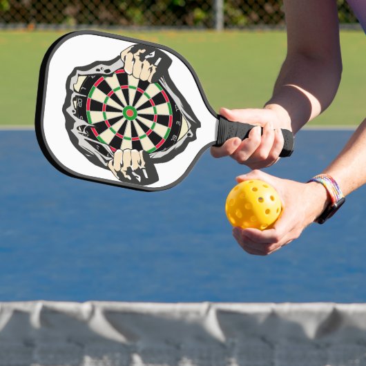Doorbraak naar de Roos – Ultieme Dartbord Pickleball Paddle (Insitu)