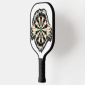 Doorbraak naar de Roos – Ultieme Dartbord Pickleball Paddle (Links)