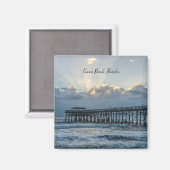 Doorbraak op het cacaovierkant magneet (Voorkant / Achterkant)