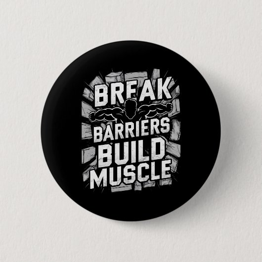 Doorbreek Barrières1 Ronde Button 5,7 Cm (Voorkant)