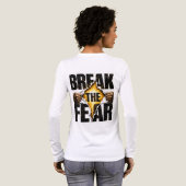 Doorbreek de angst T-Shirt (Achterkant)