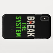 Doorbreek het systeem - Vet Motivatie Case-Mate iPhone Case (Achterkant (horizontaal))