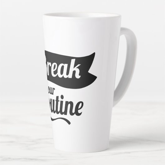 Doorbreek uw routine mok ontwerp (Rechterhoek)