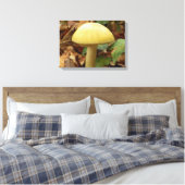 Doordaasdop Paddenstoel Canvas afdrukken (Insitu (Slaapkamer))