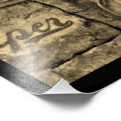 Doordacht beeld foto afdruk (Hoek)