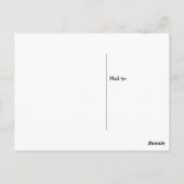 doordacht briefkaart (Achterkant)