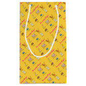 Doordacht cadeautjes grappige kerstCartoon Klein Cadeauzakje (Achterkant)