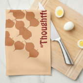 Doordacht gemaakte keukenhanddoek (Quarter Fold)