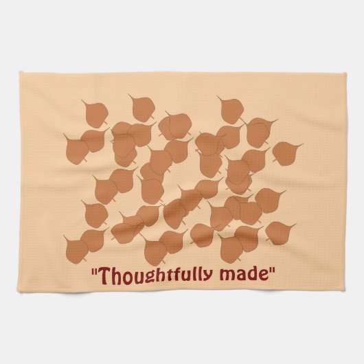 Doordacht gemaakte keukenhanddoek (Horizontaal)