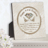 Doordacht gepersonaliseerd voor haar, aangepaste v fotoplaat