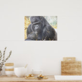 Doordacht Gorilla Poster (Keuken)