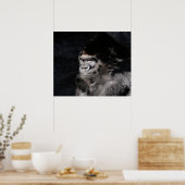 Doordacht Gorilla Wall Poster (Keuken)