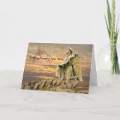 Doordacht religieuze ontwerp dat gebeden verzendt kaart (Voorkant)