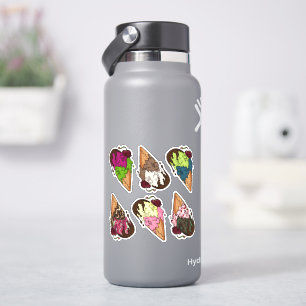 Doordacht Sweet Skull Ice Cream Sticker Set