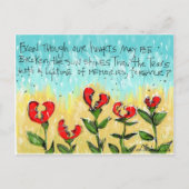 Doordachte en creatieve sympathiekaart briefkaart (Voorkant)