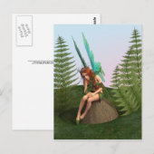 Doordachte fee briefkaart (Voorkant / Achterkant)