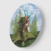 Doordachte fee grote klok (Hoek)