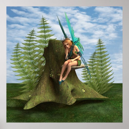 Doordachte fee poster (Voorkant)