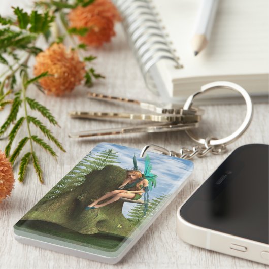 Doordachte fee sleutelhanger (Voorkant Rechts)