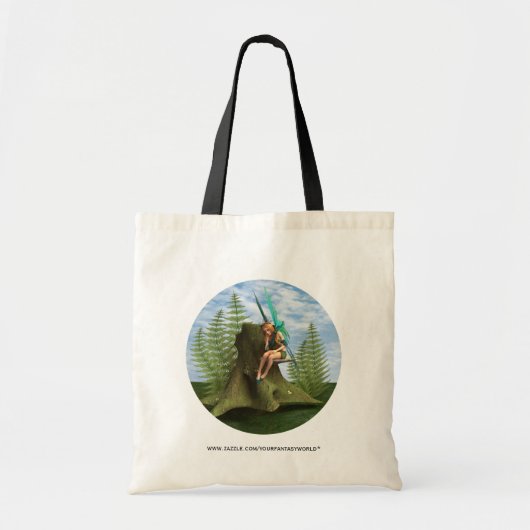 Doordachte fee tote bag (Voorkant)