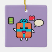 Doordachte gepersonaliseerde cadeau-ideeën 2025 keramisch ornament (Voorkant)