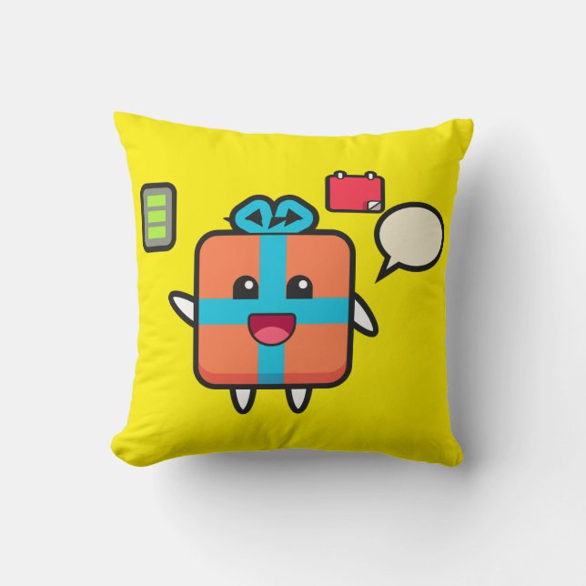 Doordachte gepersonaliseerde cadeau-ideeën 2025 kussen (Voorkant)