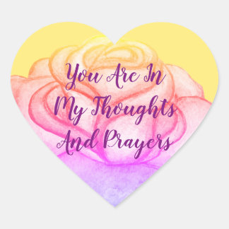 Doordachte Hart wenst Stickers