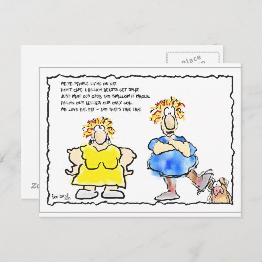 Doordachte kaart (Voorkant / Achterkant)