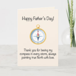 Doordachte Vaderdag Feestdagen Kaart