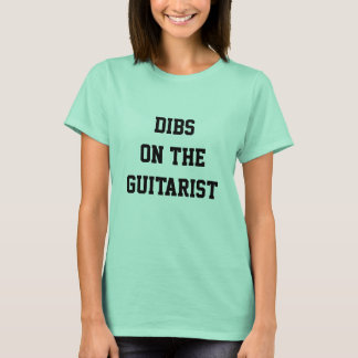 Doorden op de gitarist. Funny t shirt