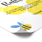 Doordenpapierwinkel voor bijen poster (Hoek)