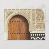 Doordoorgang bij het Alhambrapaleis in Granada, Sp Briefkaart (Voorkant)