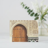 Doordoorgang bij het Alhambrapaleis in Granada, Sp Briefkaart (Staand voorkant)