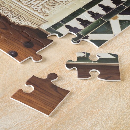 Doordoorgang bij het Alhambrapaleis in Granada, Sp Legpuzzel (Zijkant)