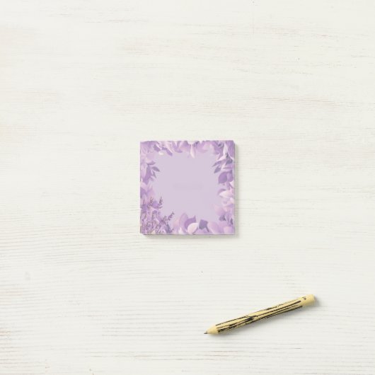 Doordrenk uw werkruimte met botanische elegantie post-it® notes (Op bureau)