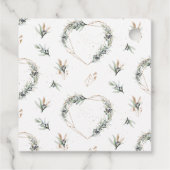 Doordrenkt met liefde | Huwelijksgunst Dank u Labe Bedankjes Labels (Achterkant)