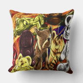 Doordringende duif kussen (Voorkant)