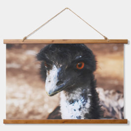 Doordringende ogen van de outback hangend wandkleed