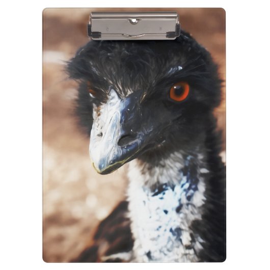 Doordringende ogen van de outback klembord (Voorkant)