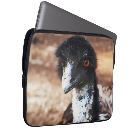 Doordringende ogen van de outback laptop sleeve (Voorkant Rechts)