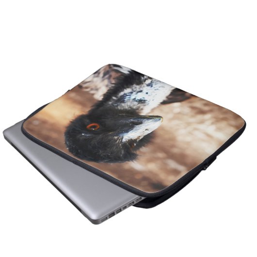 Doordringende ogen van de outback laptop sleeve (Voorkant onderkant)